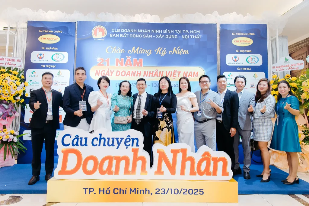 Vie Star Brands tham dự sự kiện “Câu Chuyện Doanh Nhân” ở TP. Hồ Chí Minh, giao lưu cùng các doanh nhân