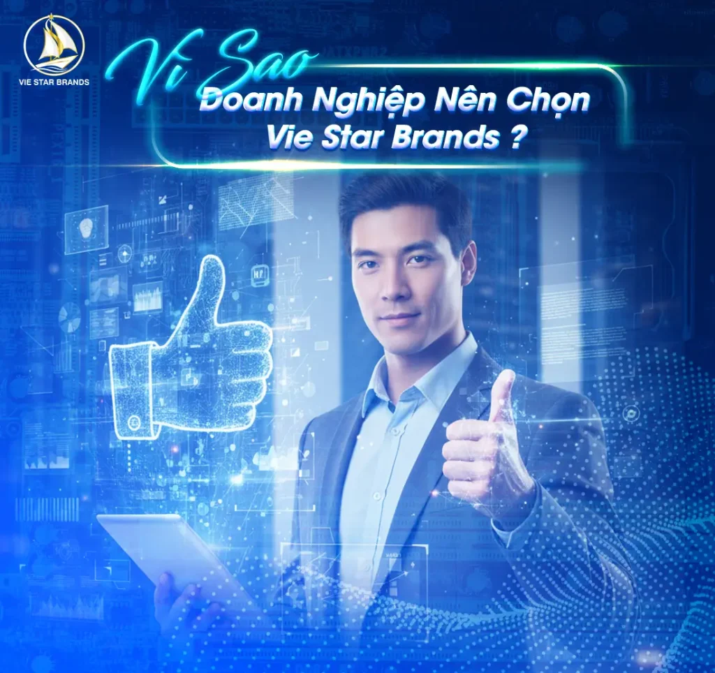Vì sao doanh nghiệp nên chọn Vie Star Brands – Giải pháp phát triển thương hiệu chuyên nghiệp và uy tín cho doanh nghiệp Việt