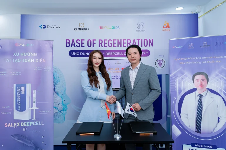 Lễ ký kết hợp tác chiến lược giữa đại diện You N Young và Bác Sĩ Trung Nguyễn