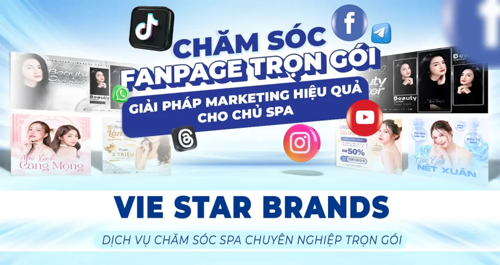 Hình ảnh minh họa dịch vụ chăm sóc Fanpage Spa trọn gói chuyên nghiệp giúp tăng tương tác và thu hút khách hàn