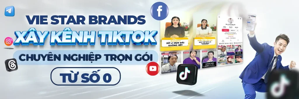 Dịch vụ xây kênh TikTok chuyên nghiệp trọn gói của VIE STAR BRANDS - Tăng view TikTok từ 0 đến triệu view