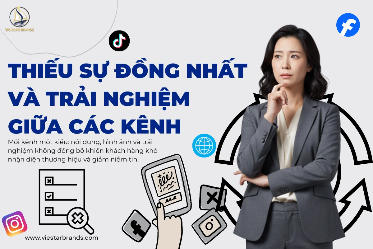 Thiếu Nhất Quán Trong Thông Điệp & Trải Nghiệm Trên Các Kênh