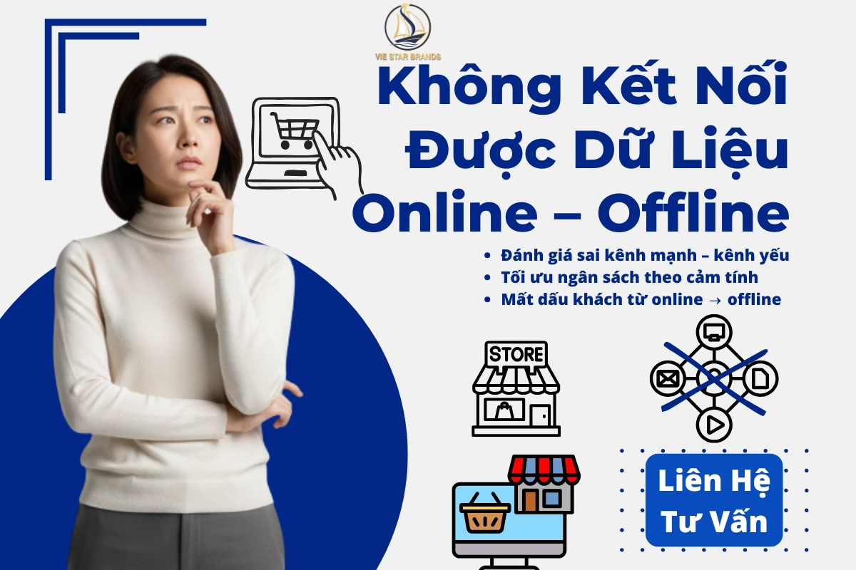 Không Kết Nối Dữ Liệu Online – Offline