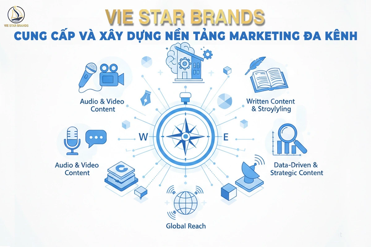 Vie Star Brands – Đơn Vị Cung Cấp & Xây Dựng Nền Tảng Marketing Đa Kênh