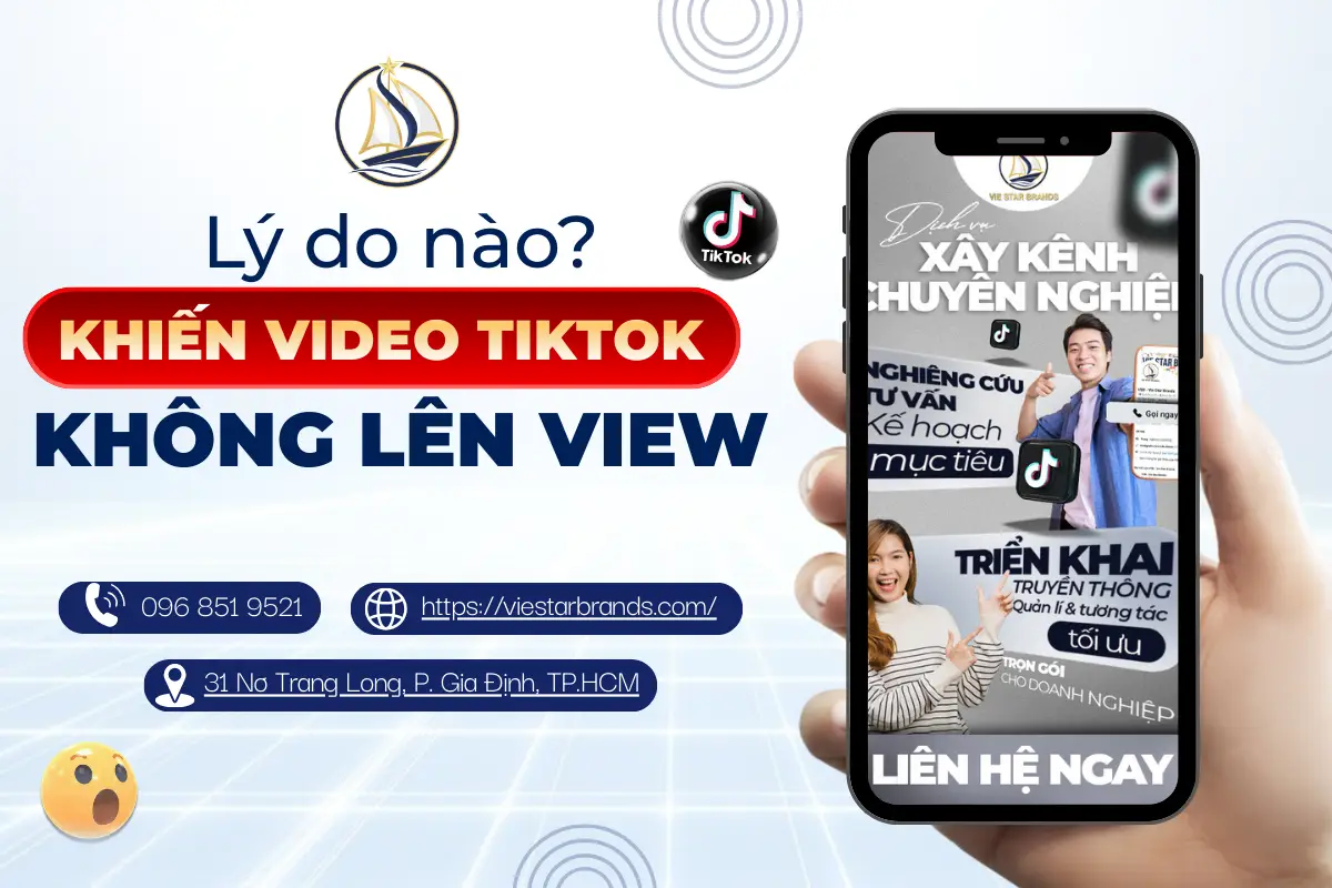 lý do xây kênh TikTok không lên view cho spa
