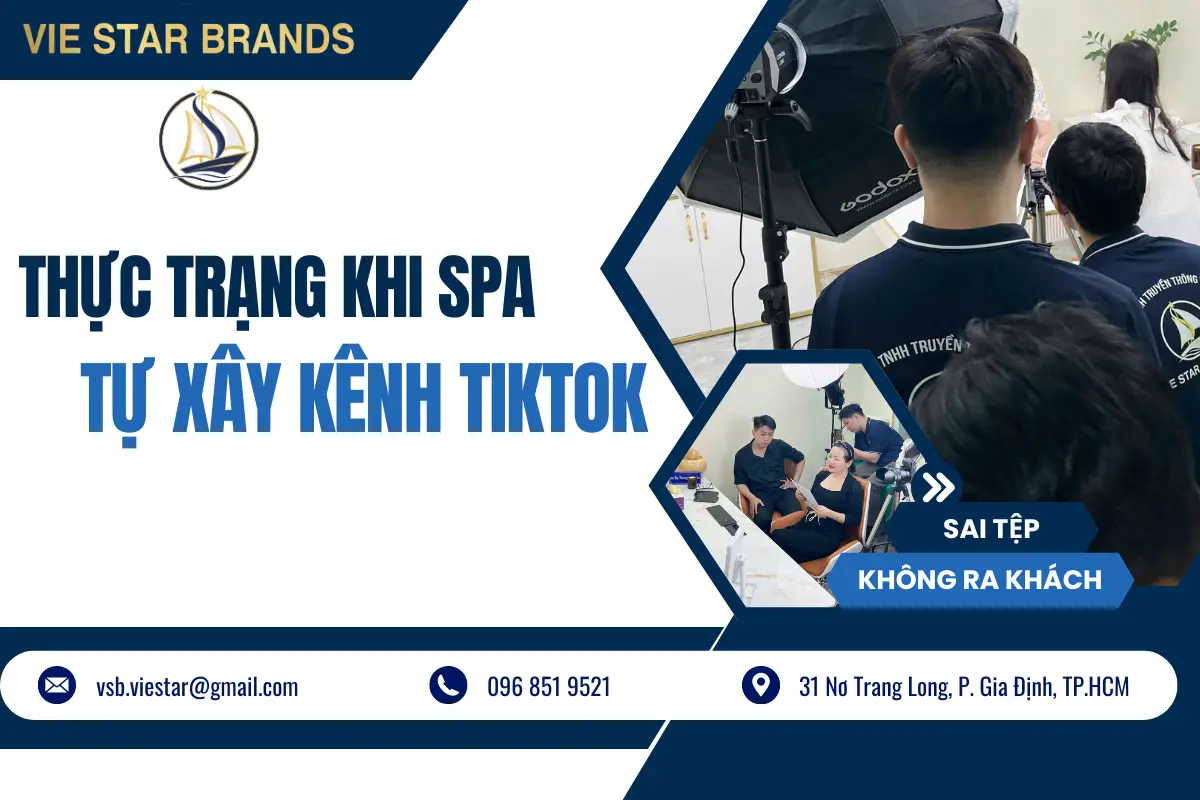 Thực trạng spa tự xây kênh TikTok khi không sử dụng dịch vụ xây kênh TikTok chuyên nghiệp