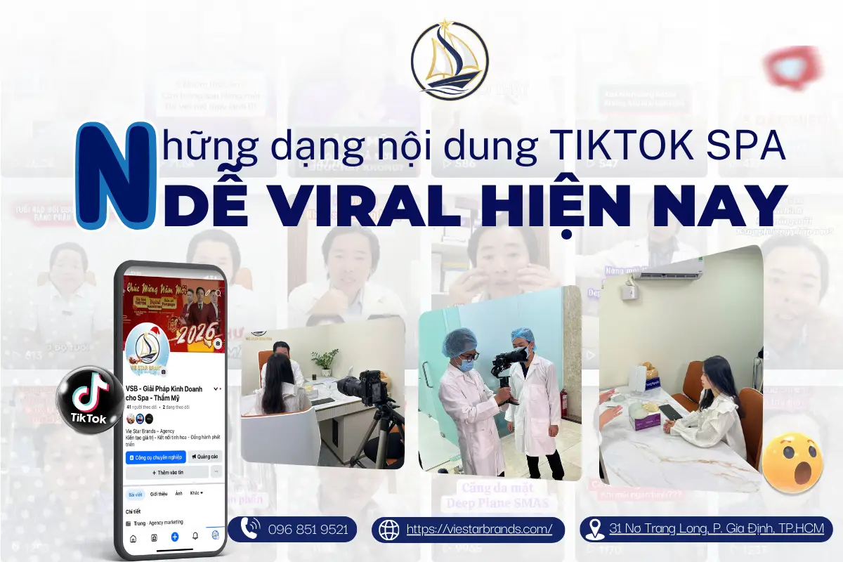 video viral TikTok spa và xây dựng thương hiệu cá nhân