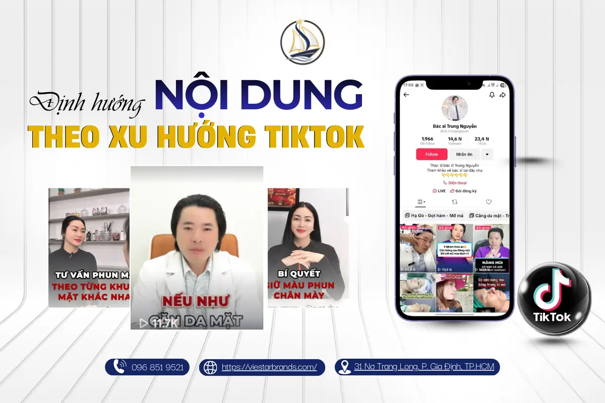 Xu hướng TikTok và trend TikTok phù hợp ngành spa